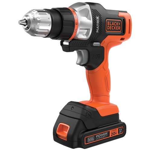 MATRIX™ 20V MAX* Lithium Drill/Driver - BDCDMT120 | BLACK+DECKER