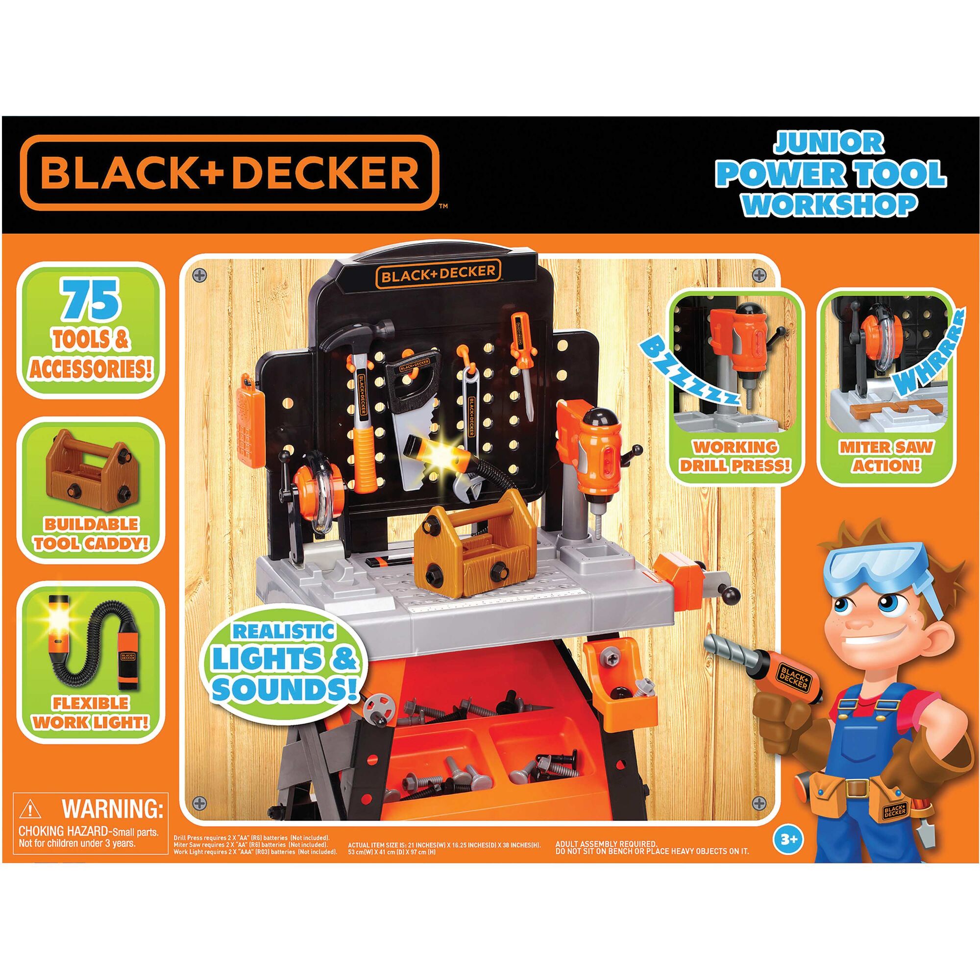 Black and best sale decker kids workbench