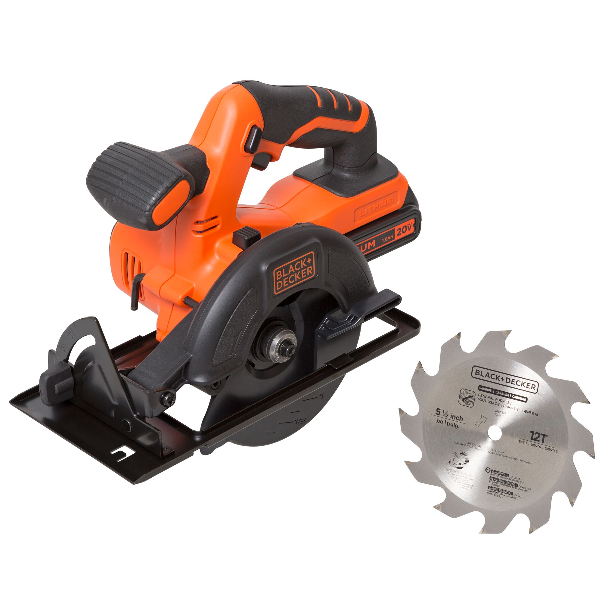 Black and decker discount 20 volt circular saw