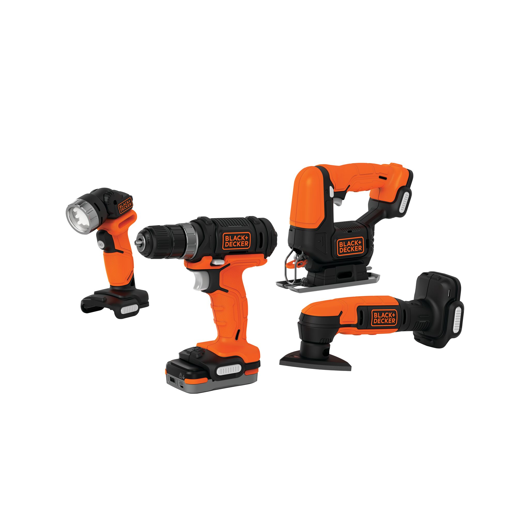 GoPak 4 Tool Combo Kit BLACK DECKER