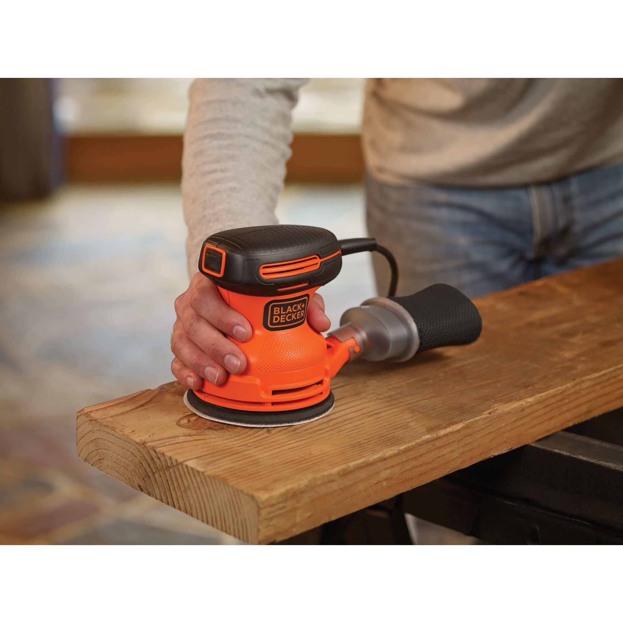 5 inch random orbital outlet sander