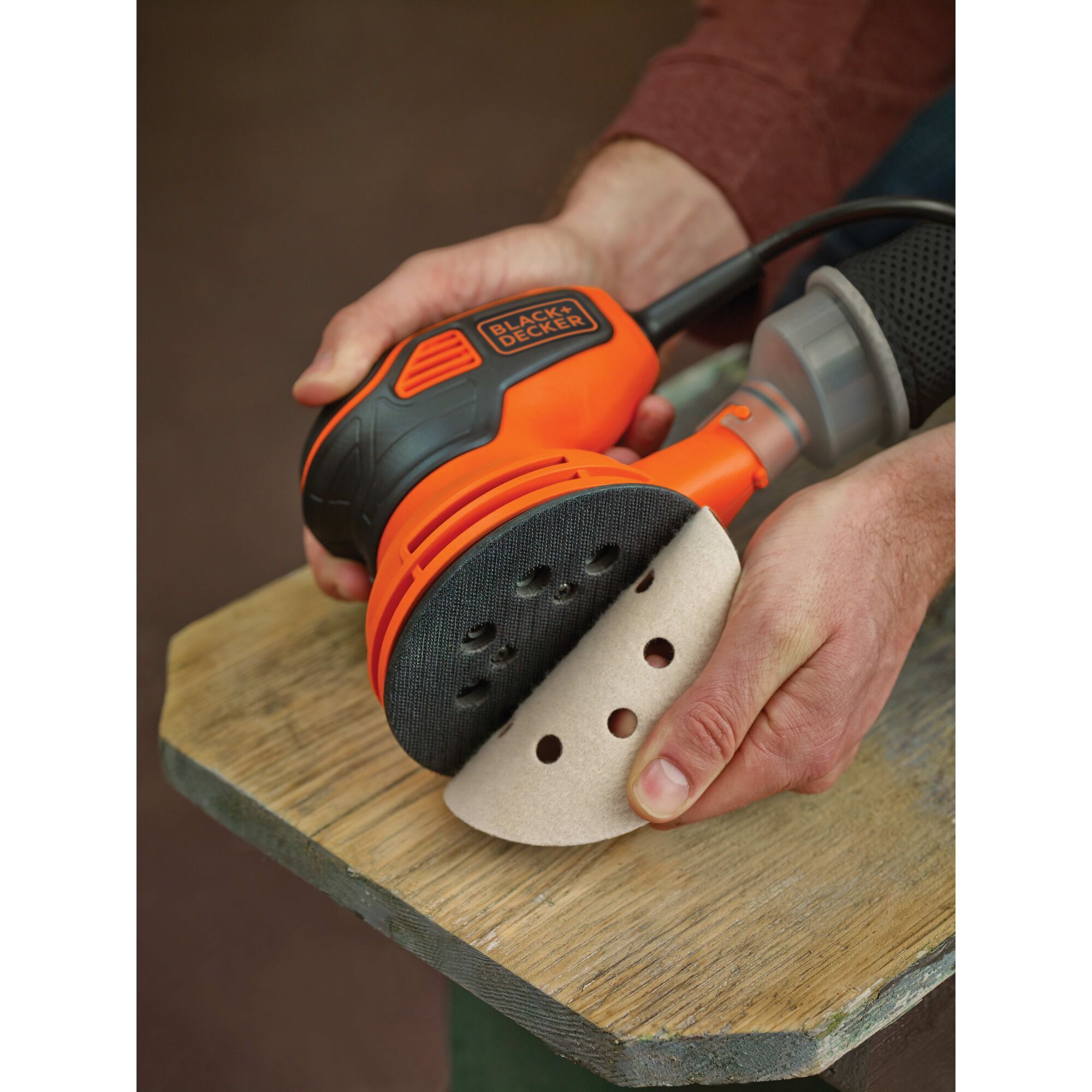 Black and decker discount palm sander dust bag