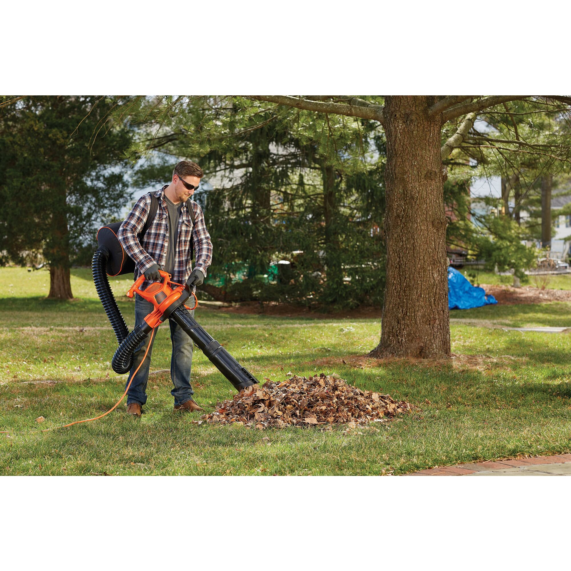 Black and decker leaf deals blower vacuum mulcher