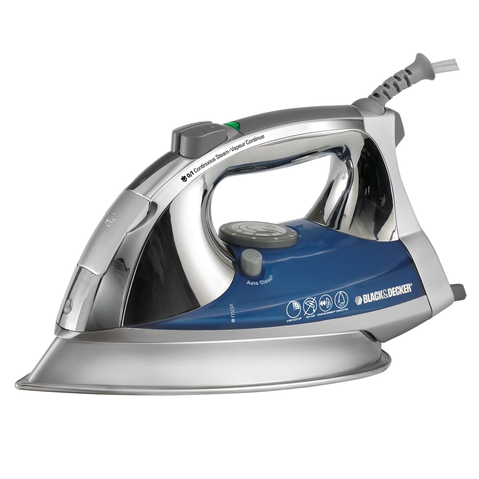 Black and decker steam deals iron 1600