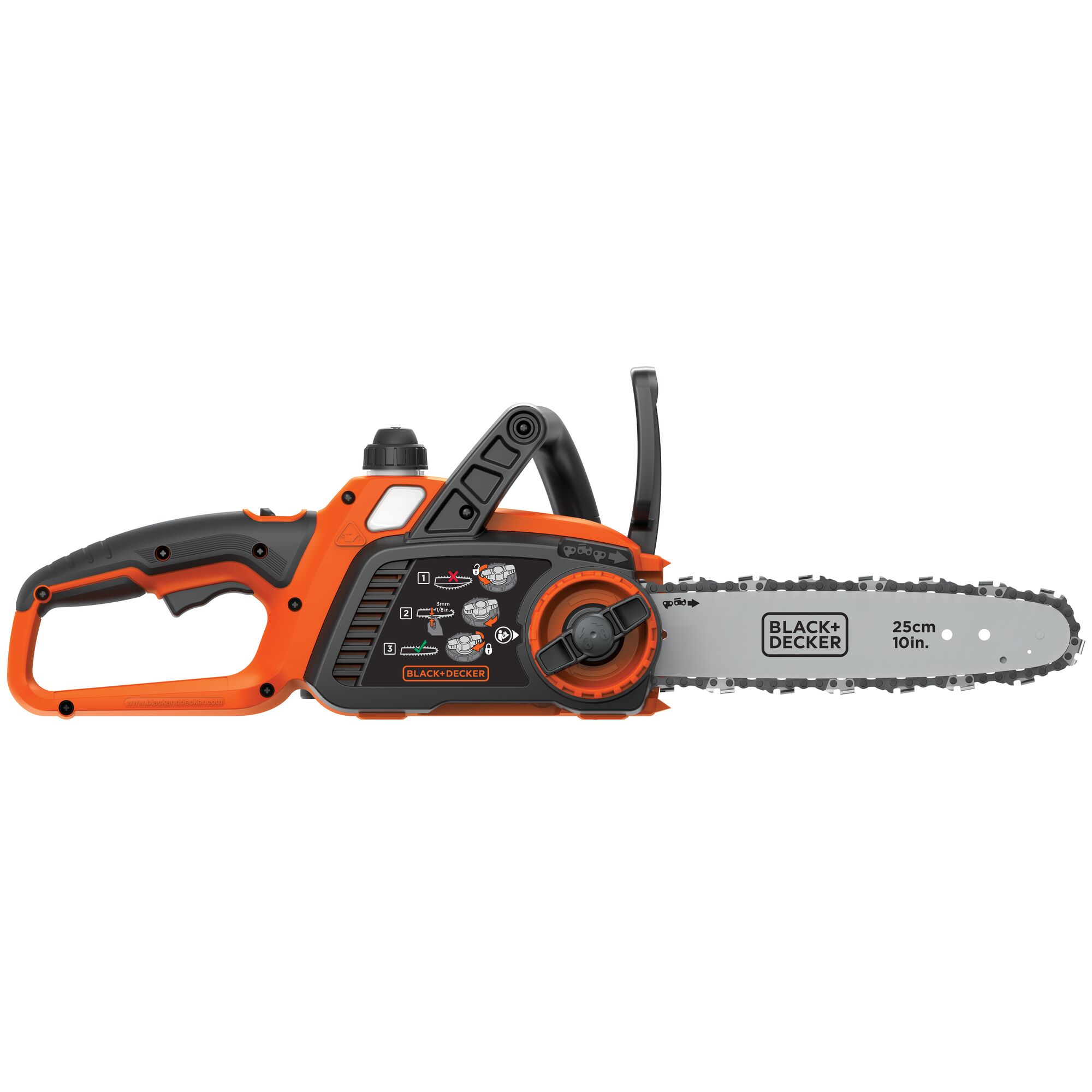 Black and 2025 decker 10 chainsaw