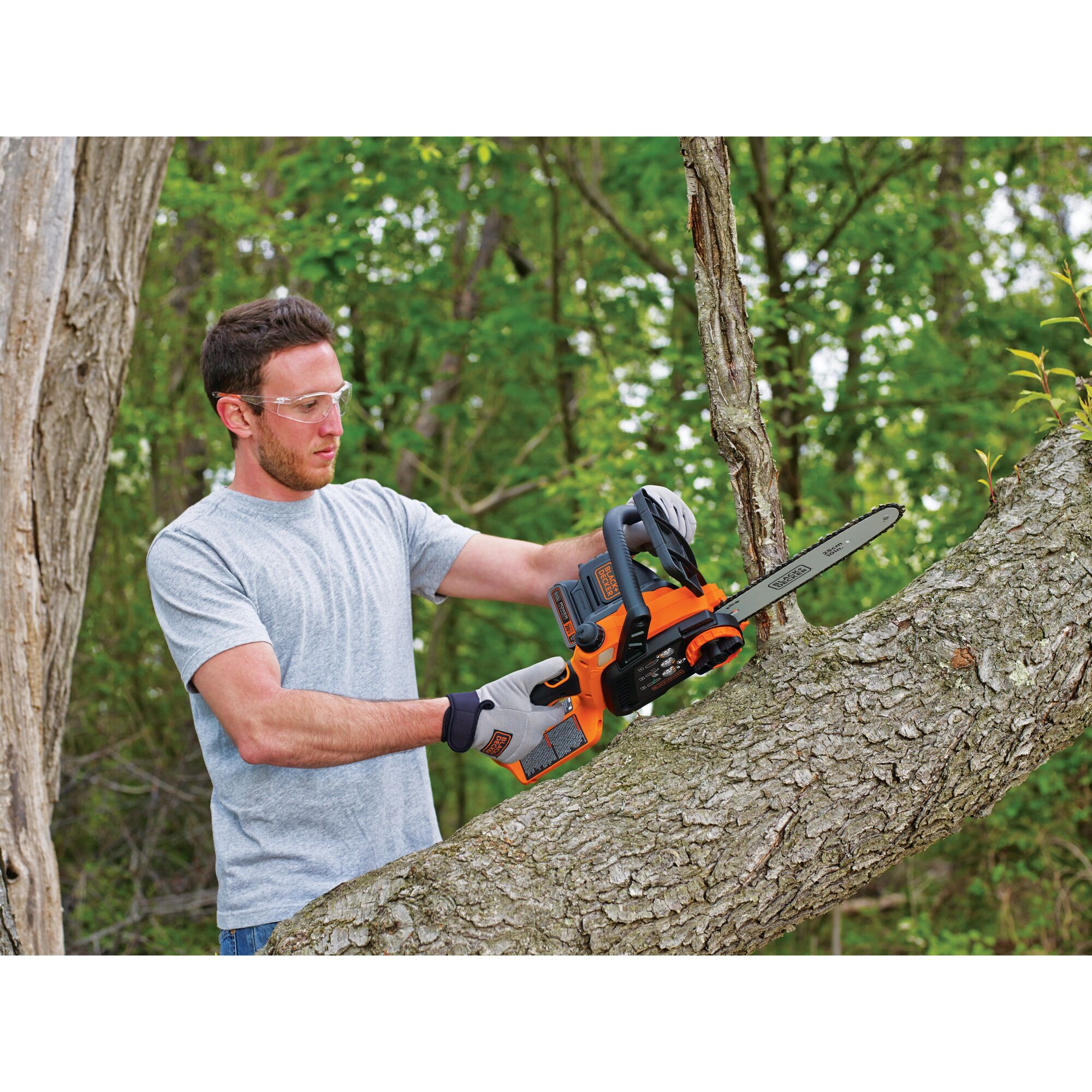 Black decker 20v deals chainsaw