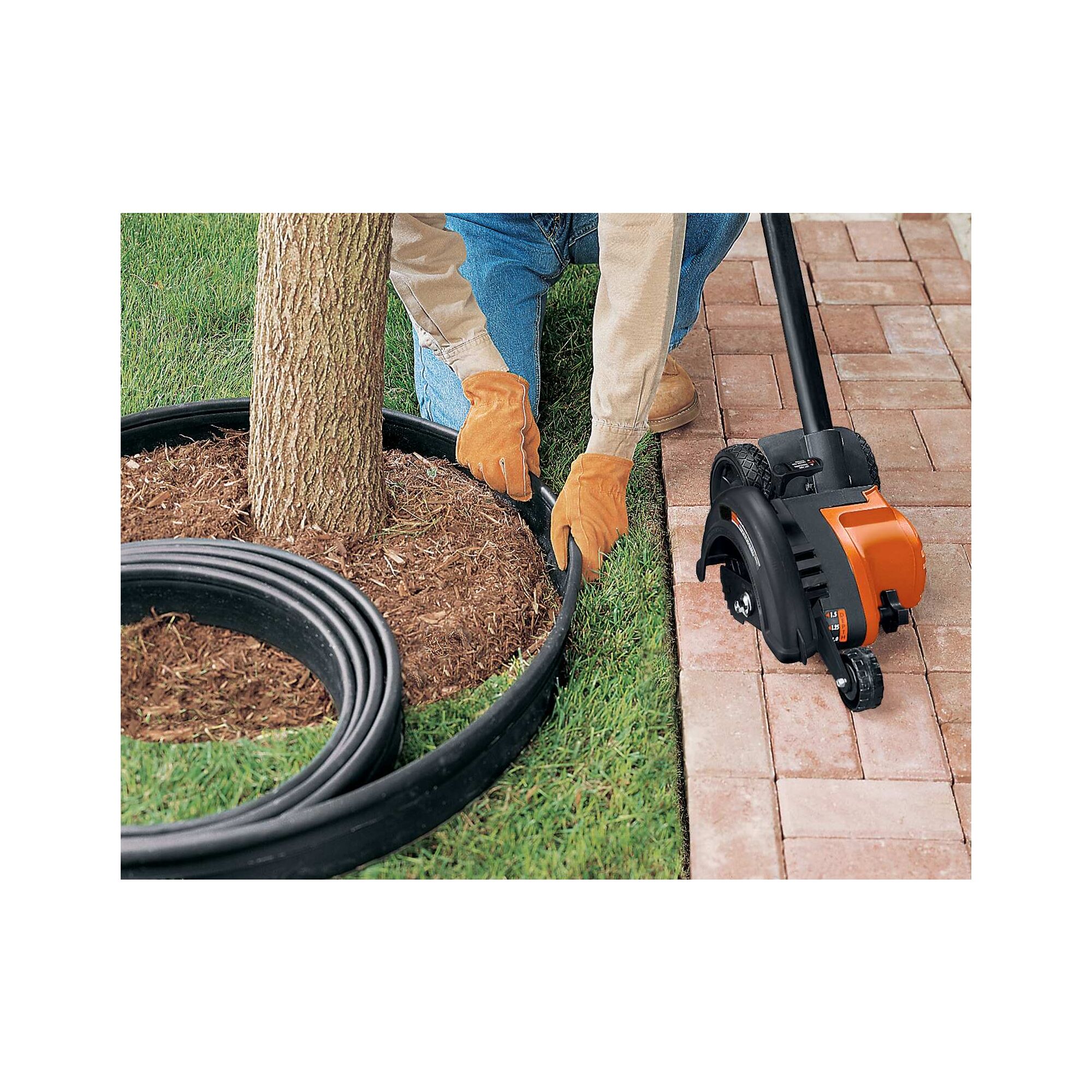 Lawn deals edger trencher