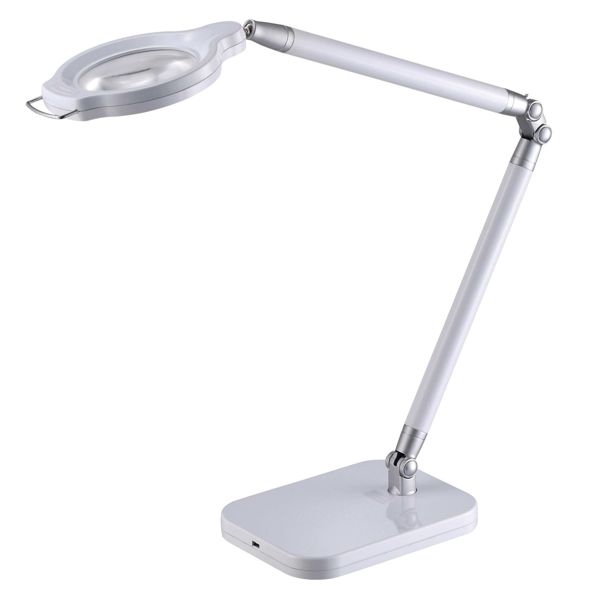 Magnifying sales table lamp