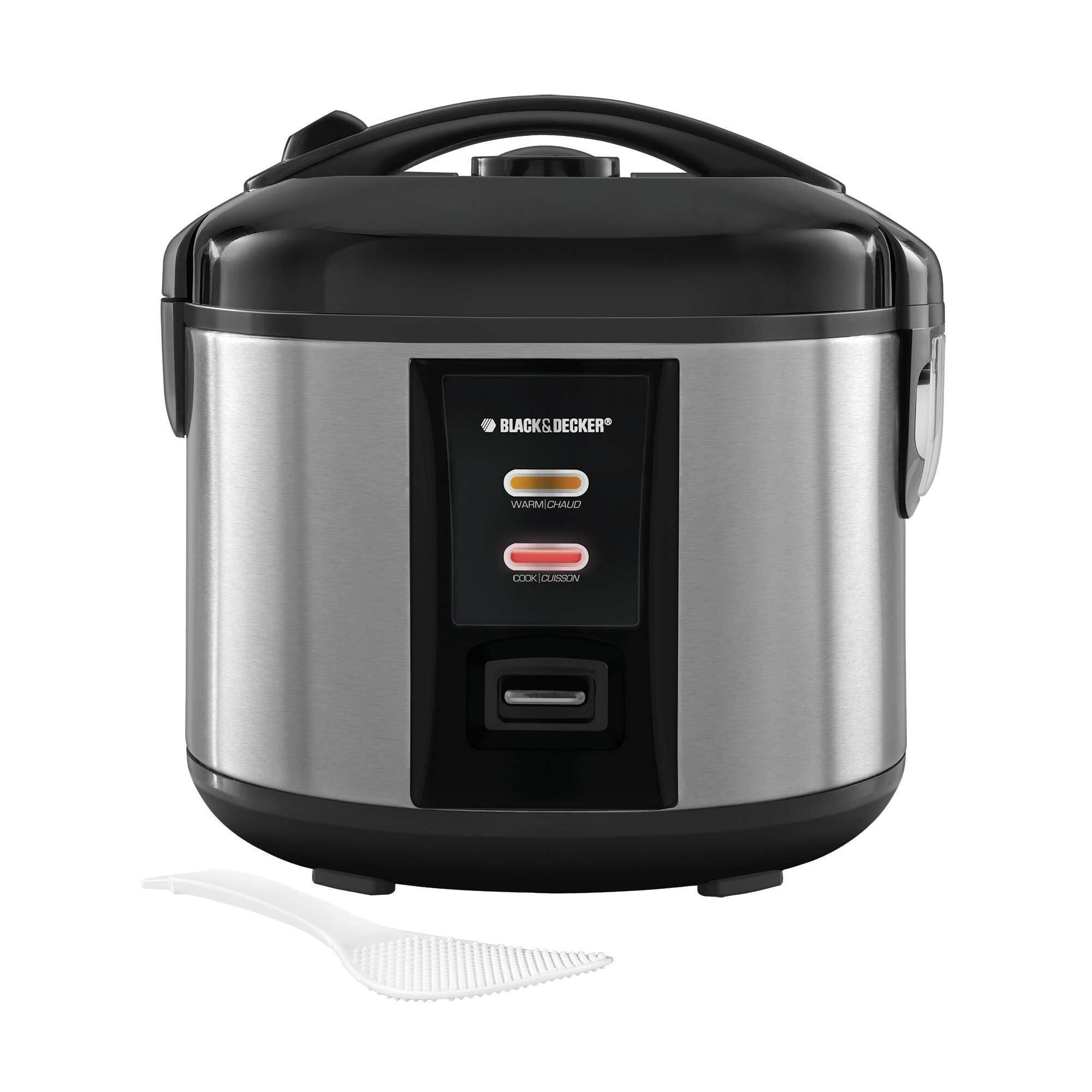 How to use black online and decker rice steamer