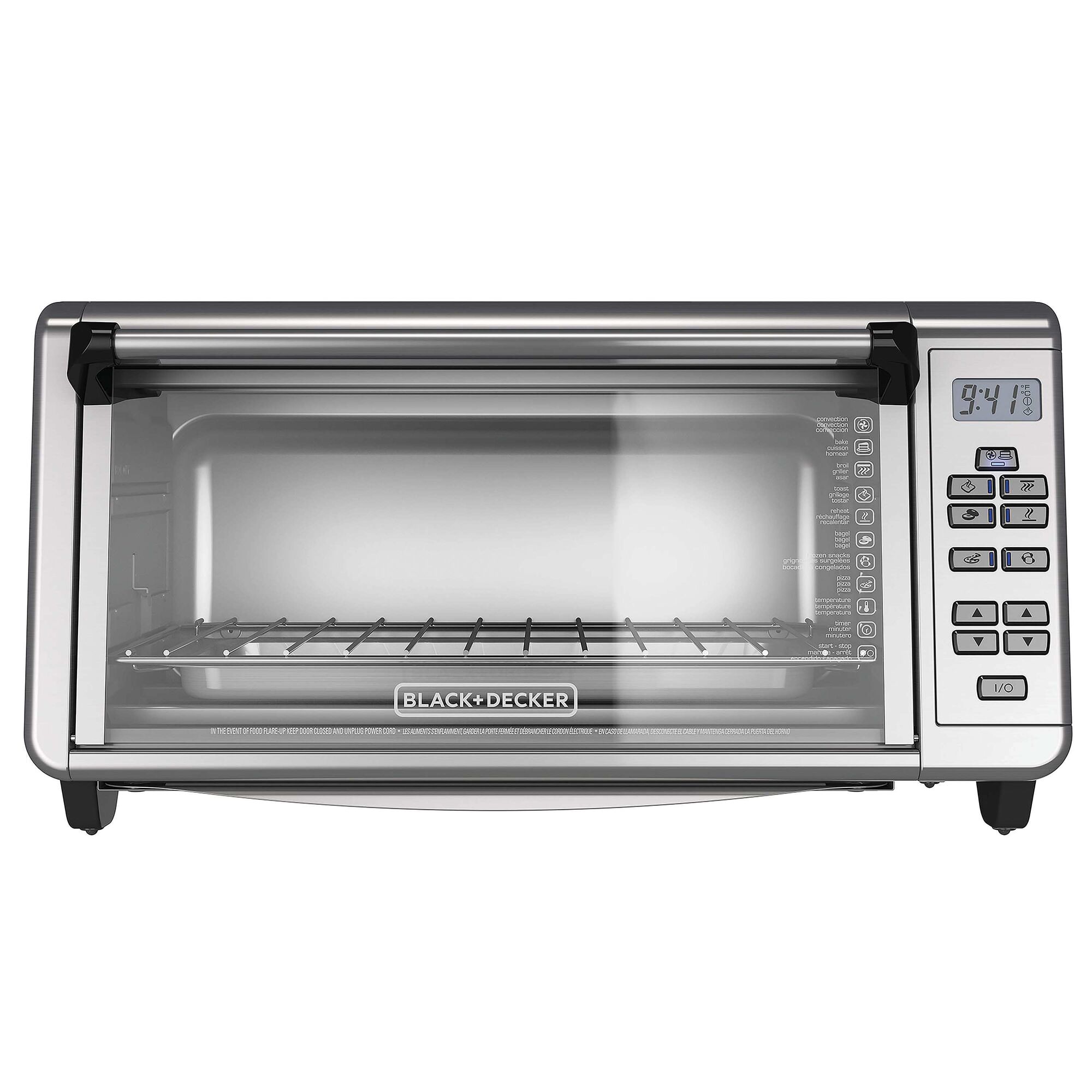 Black and decker toaster hotsell oven digital