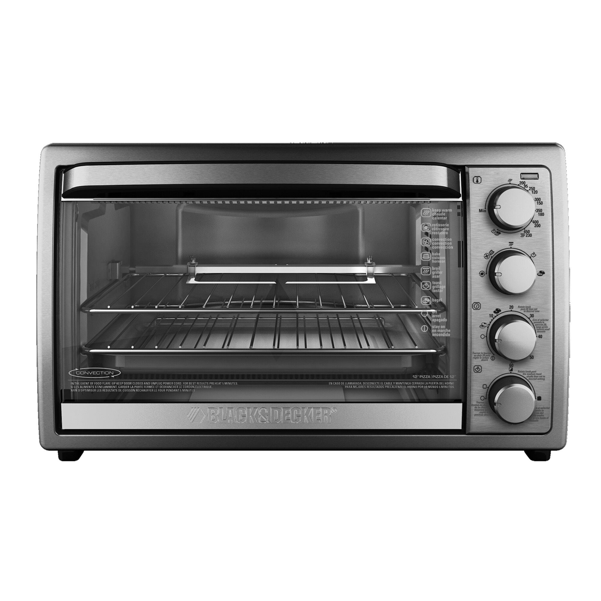 Rotisserie convection shop toaster oven