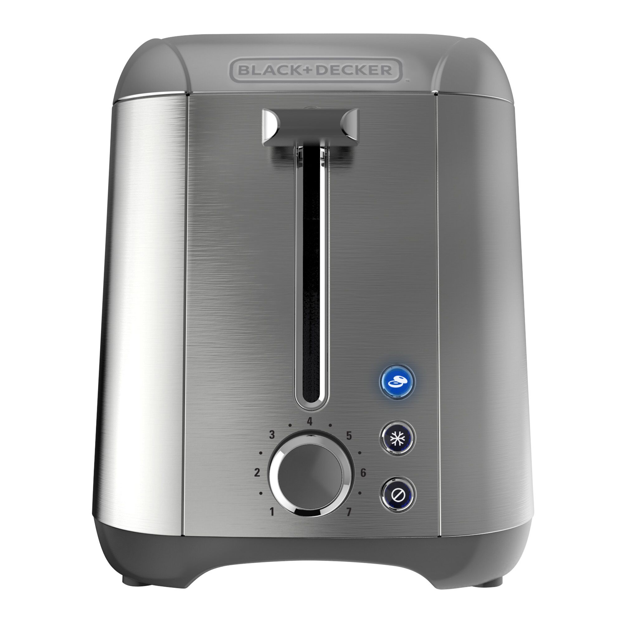 Black stainless clearance toaster