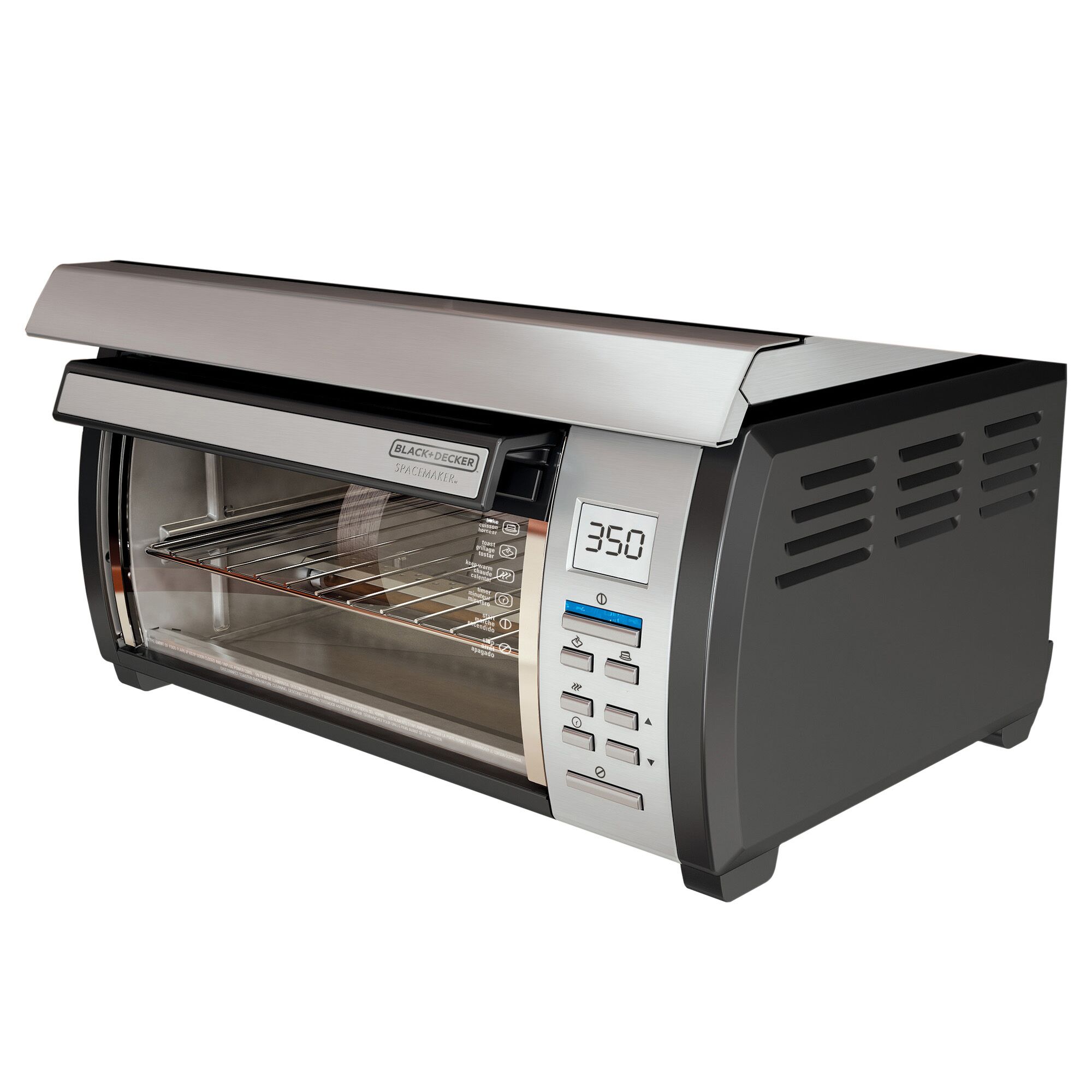 SpaceMaker Under the Cabinet 4 Slice Toaster Oven BLACK DECKER