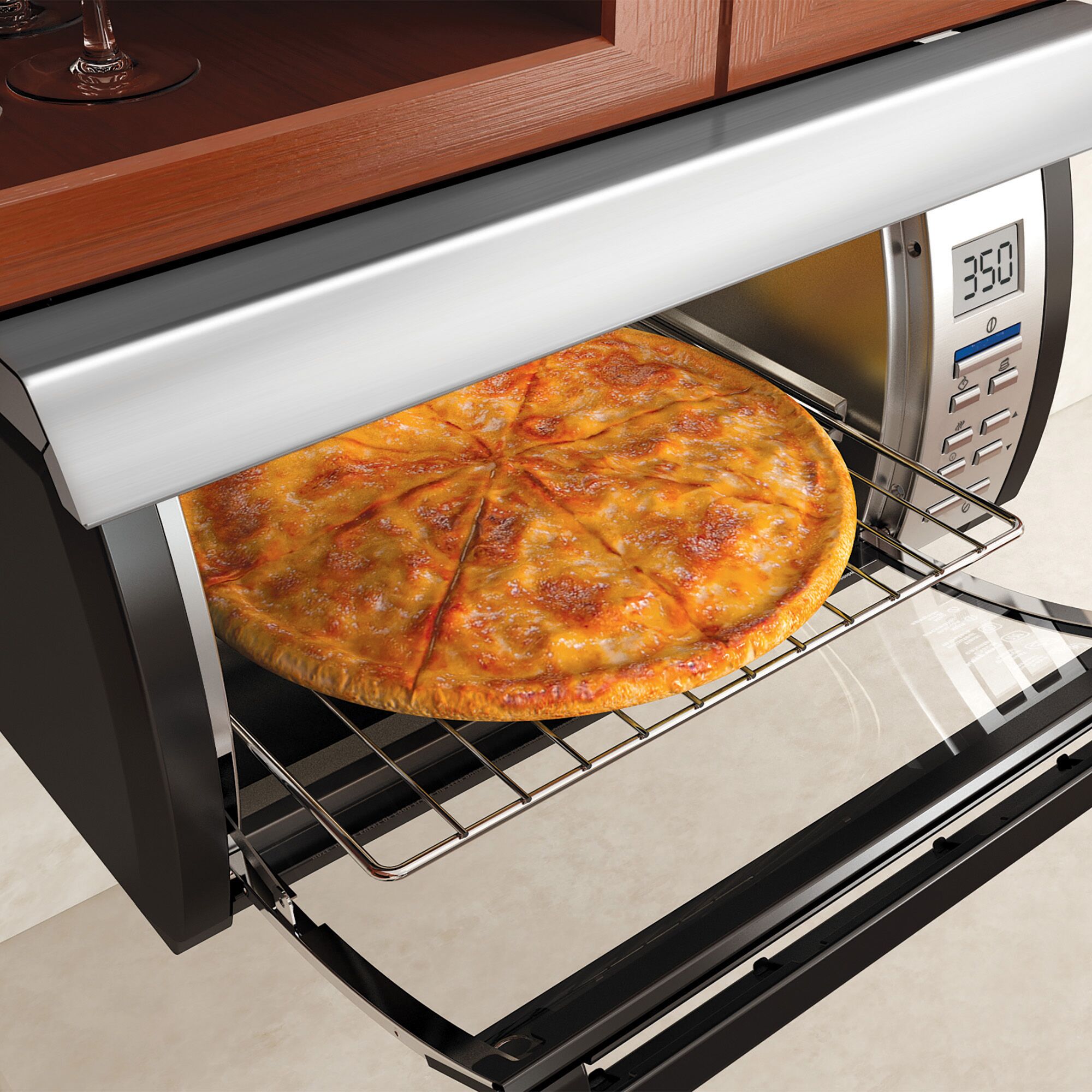 Hanging on sale toaster oven